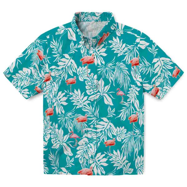 Flamingo Tropical Leaf Hawaiian Shirt Best selling