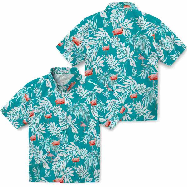 Flamingo Tropical Leaf Hawaiian Shirt Latest Model