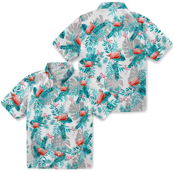 Flamingo Tropical Leaves Hawaiian Shirt Latest Model