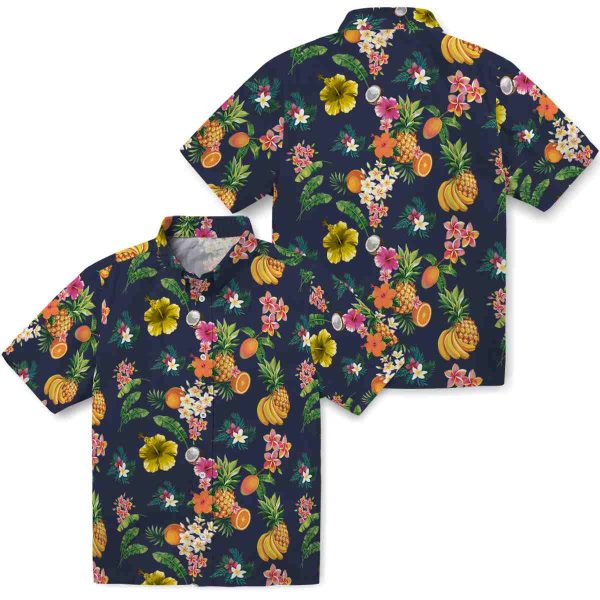 Floral Hibiscus And Fruit Hawaiian Shirt Latest Model