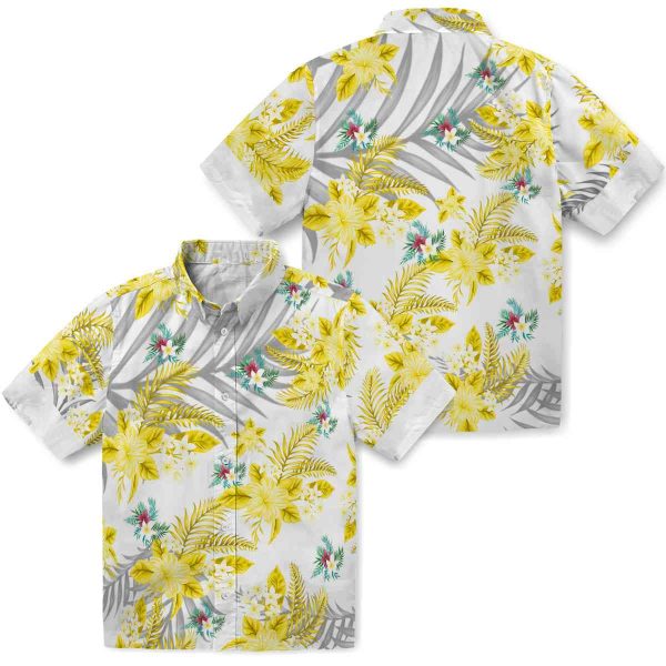 Floral Hibiscus Palm Leaves Hawaiian Shirt Latest Model