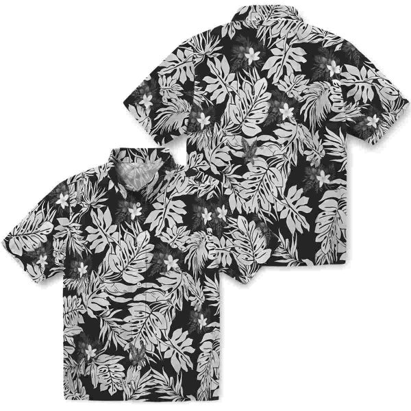 Floral Monstera Leaf Pattern Hawaiian Shirt Latest Model