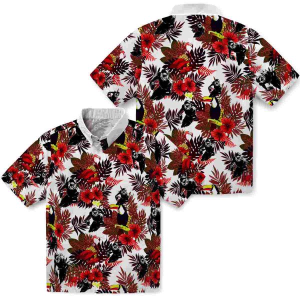 Football Floral Toucan Hawaiian Shirt Latest Model