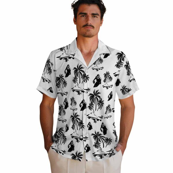 Football Palm Island Print Hawaiian Shirt High quality