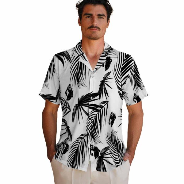 Football Palm Leaf Hawaiian Shirt High quality