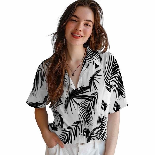 Football Palm Leaf Hawaiian Shirt Trendy