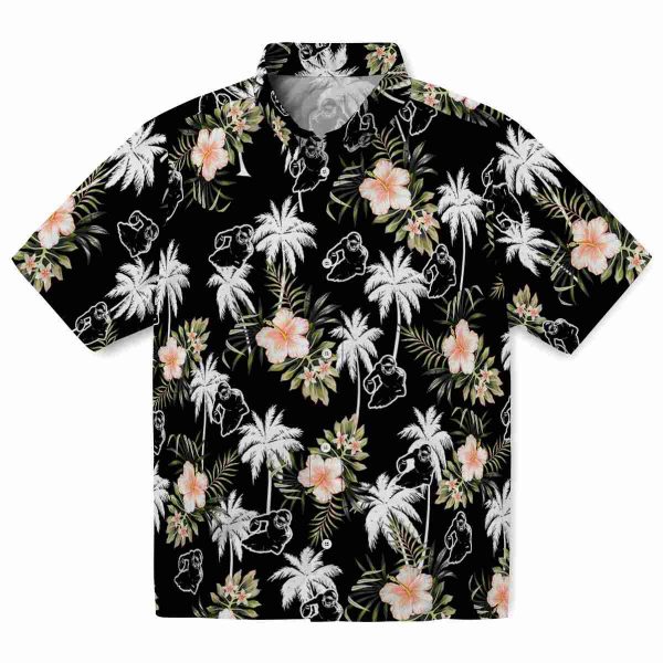 Football Palm Tree Flower Hawaiian Shirt Best selling