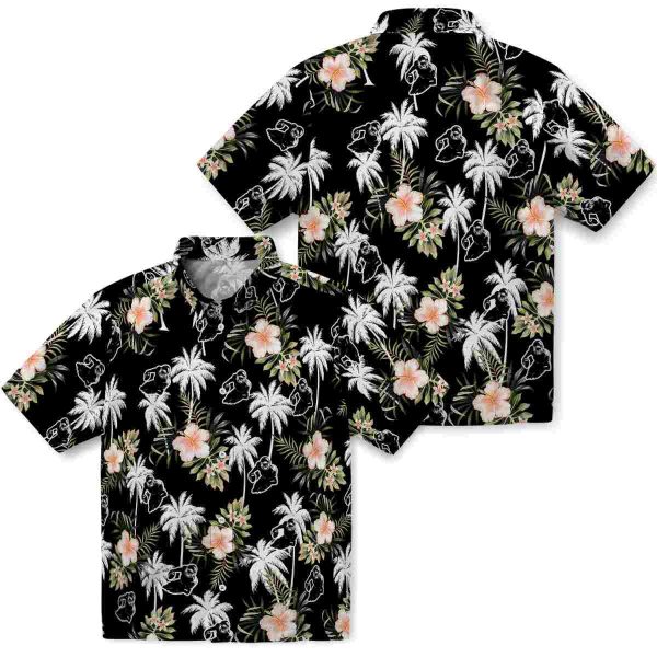 Football Palm Tree Flower Hawaiian Shirt Latest Model