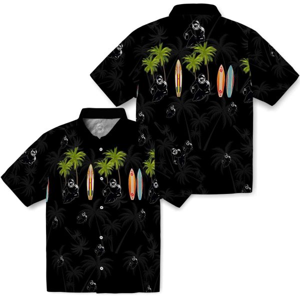 Football Surfboard Palm Hawaiian Shirt Latest Model