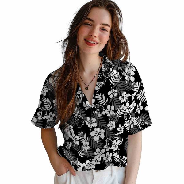 Football Tropical Floral Hawaiian Shirt Trendy