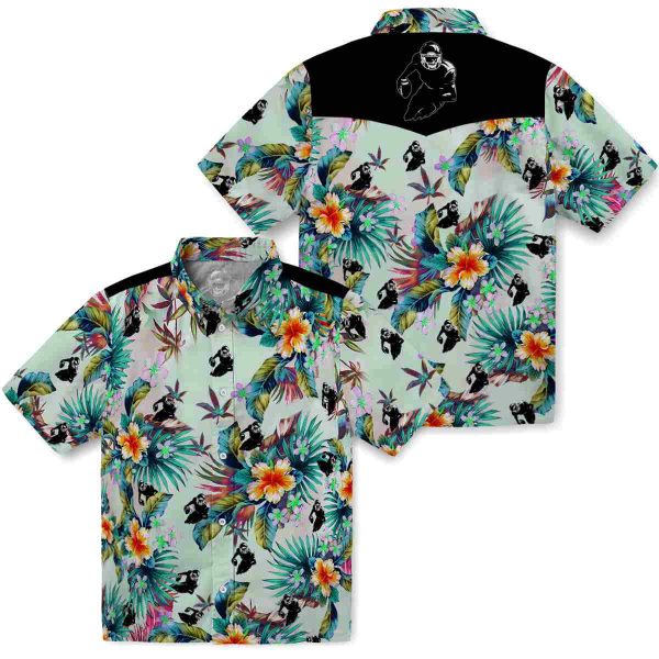 Football Tropical Foliage Hawaiian Shirt Latest Model