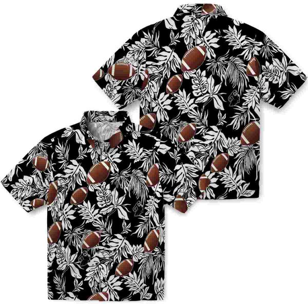 Football Tropical Leaf Hawaiian Shirt Latest Model