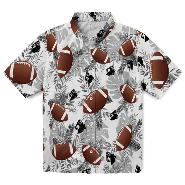 Football Tropical Leaves Hawaiian Shirt Best selling