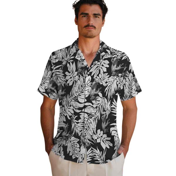 Frog Monstera Leaf Pattern Hawaiian Shirt High quality