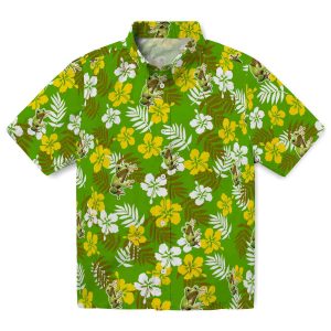 Frog Tropical Floral Hawaiian Shirt Best selling