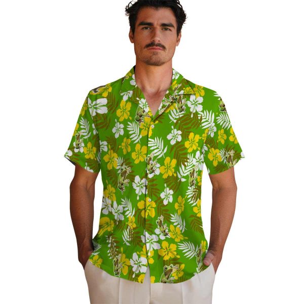 Frog Tropical Floral Hawaiian Shirt High quality