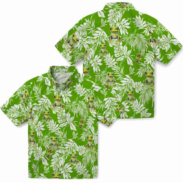 Frog Tropical Leaf Hawaiian Shirt Latest Model