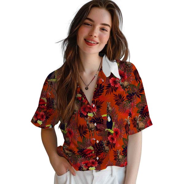 Goat Floral Toucan Hawaiian Shirt Trendy