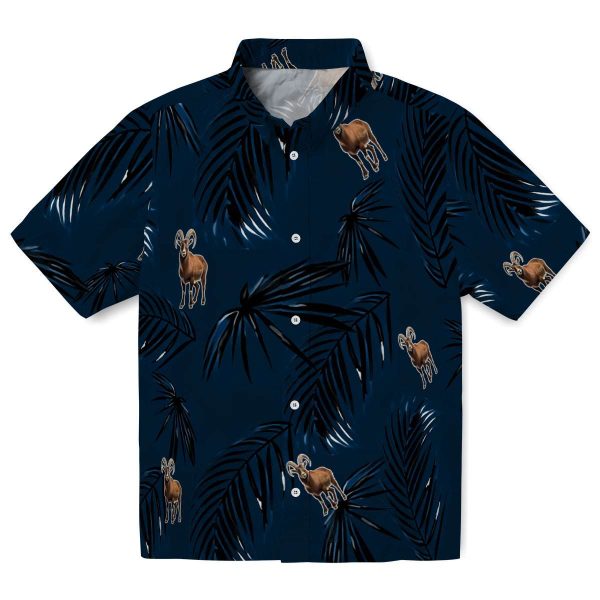 Goat Palm Leaf Hawaiian Shirt Best selling