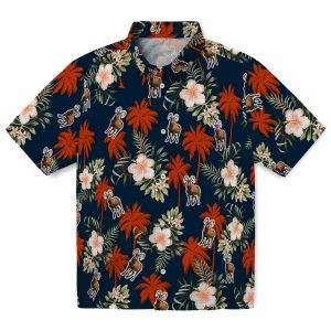 Goat Palm Tree Flower Hawaiian Shirt Best selling