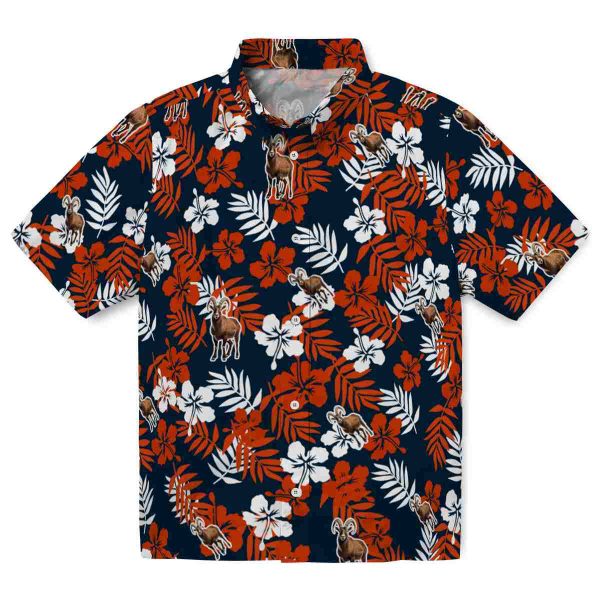 Goat Tropical Floral Hawaiian Shirt Best selling