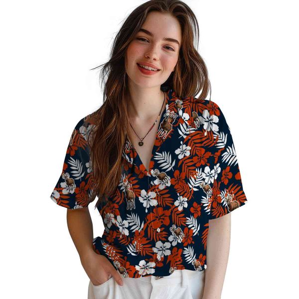 Goat Tropical Floral Hawaiian Shirt Trendy