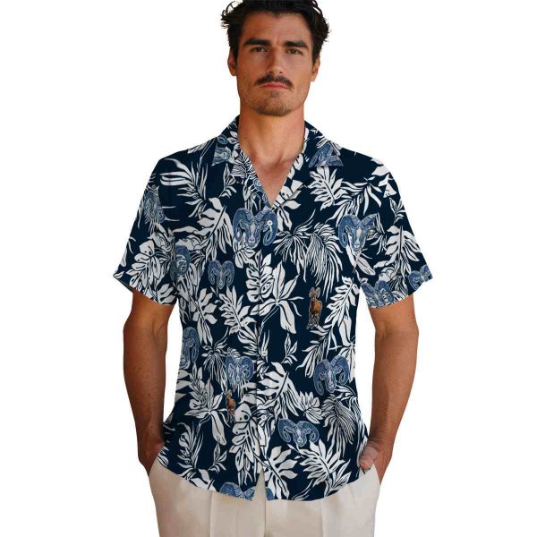 Goat Tropical Leaf Hawaiian Shirt High quality