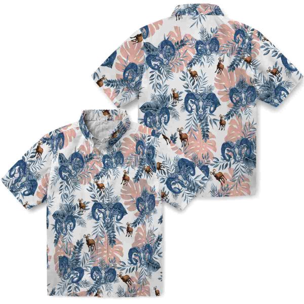 Goat Tropical Leaves Hawaiian Shirt Latest Model