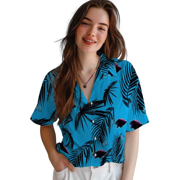 Godzilla Palm Leaf Hawaiian Shirt Trendy