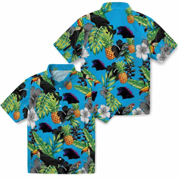 Godzilla Toucan Hibiscus Pineapple Hawaiian Shirt Latest Model