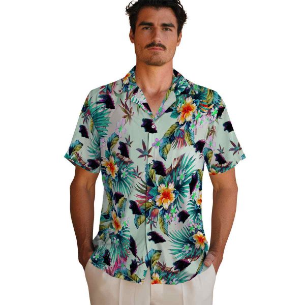 Godzilla Tropical Foliage Hawaiian Shirt High quality