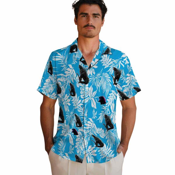 Godzilla Tropical Leaf Hawaiian Shirt High quality