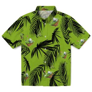 Golf Palm Leaf Hawaiian Shirt Best selling