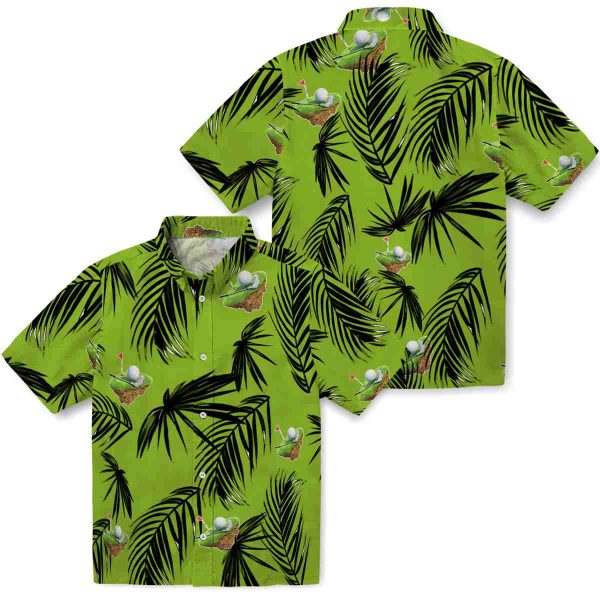 Golf Palm Leaf Hawaiian Shirt Latest Model