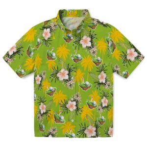 Golf Palm Tree Flower Hawaiian Shirt Best selling