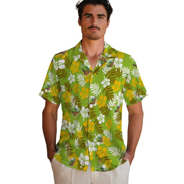 Golf Tropical Floral Hawaiian Shirt High quality