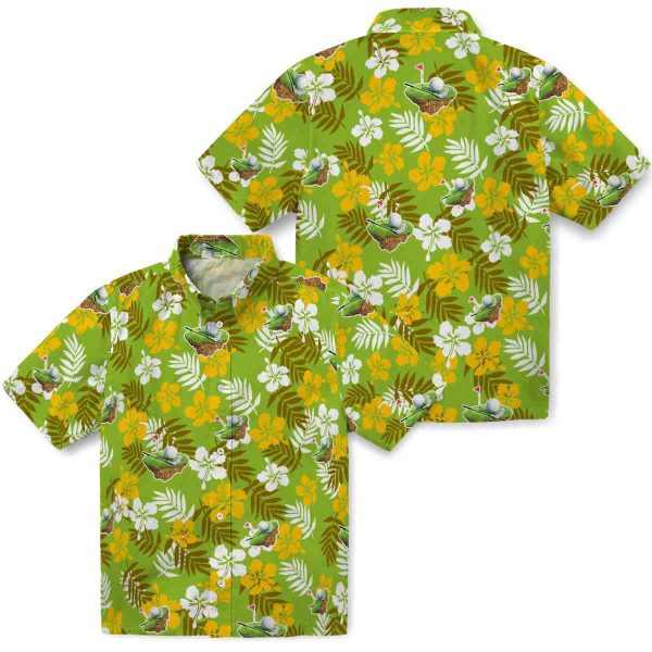 Golf Tropical Floral Hawaiian Shirt Latest Model