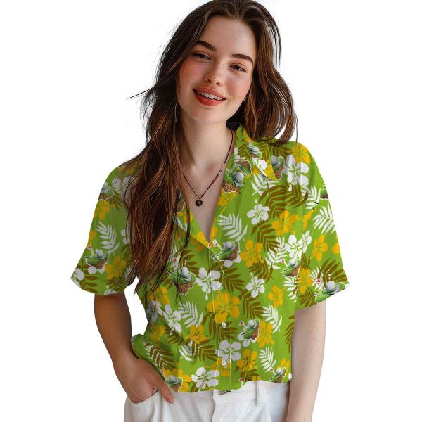 Golf Tropical Floral Hawaiian Shirt Trendy