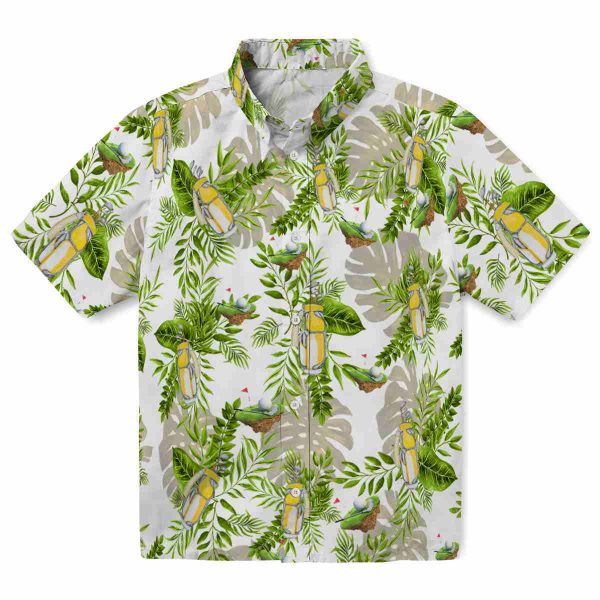 Golf Tropical Leaves Hawaiian Shirt Best selling