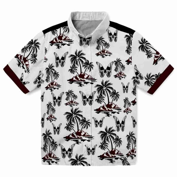 Goth Palm Island Print Hawaiian Shirt Best selling