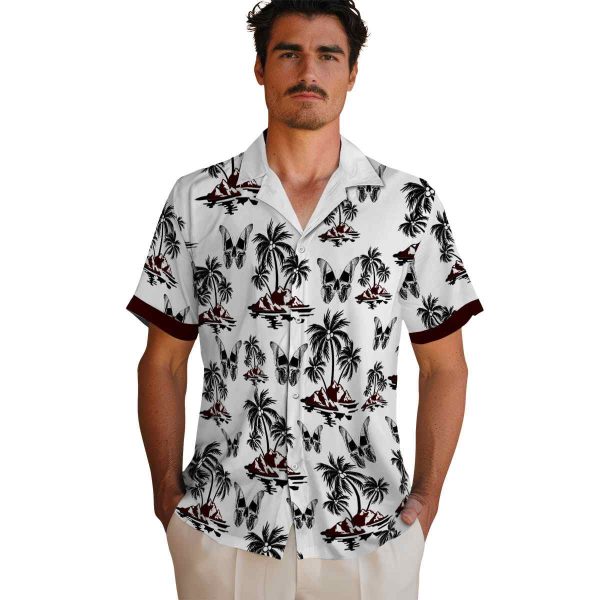 Goth Palm Island Print Hawaiian Shirt High quality