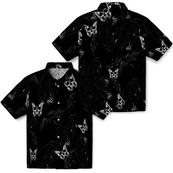 Goth Palm Leaf Hawaiian Shirt Latest Model