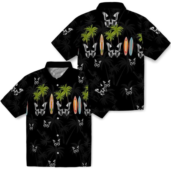 Goth Surfboard Palm Hawaiian Shirt Latest Model