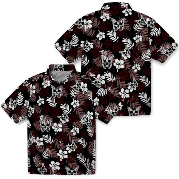 Goth Tropical Floral Hawaiian Shirt Latest Model