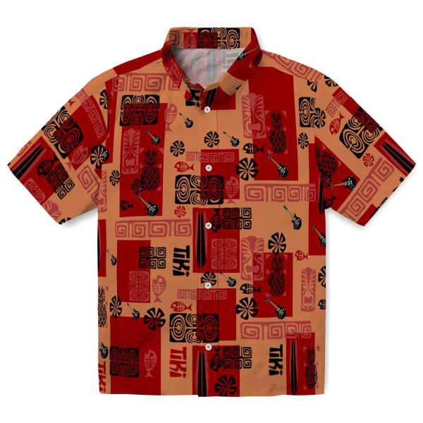 Guitar Tribal Symbols Hawaiian Shirt Best selling