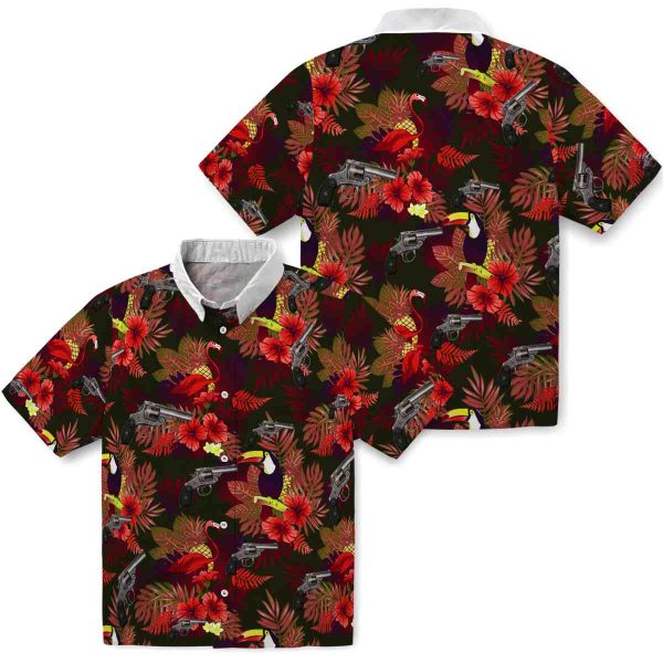 Gun Floral Toucan Hawaiian Shirt Latest Model