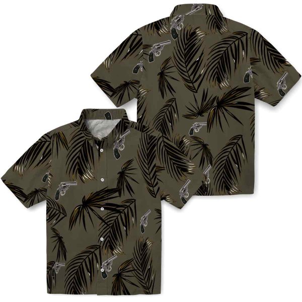 Gun Palm Leaf Hawaiian Shirt Latest Model