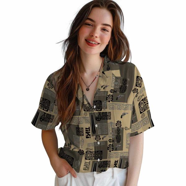 Gun Tribal Symbols Hawaiian Shirt Trendy