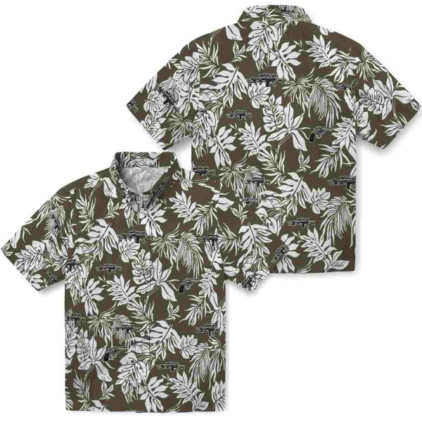 Gun Tropical Leaf Hawaiian Shirt Latest Model