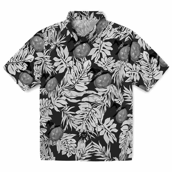 Halloween Monstera Leaf Pattern Hawaiian Shirt Best selling